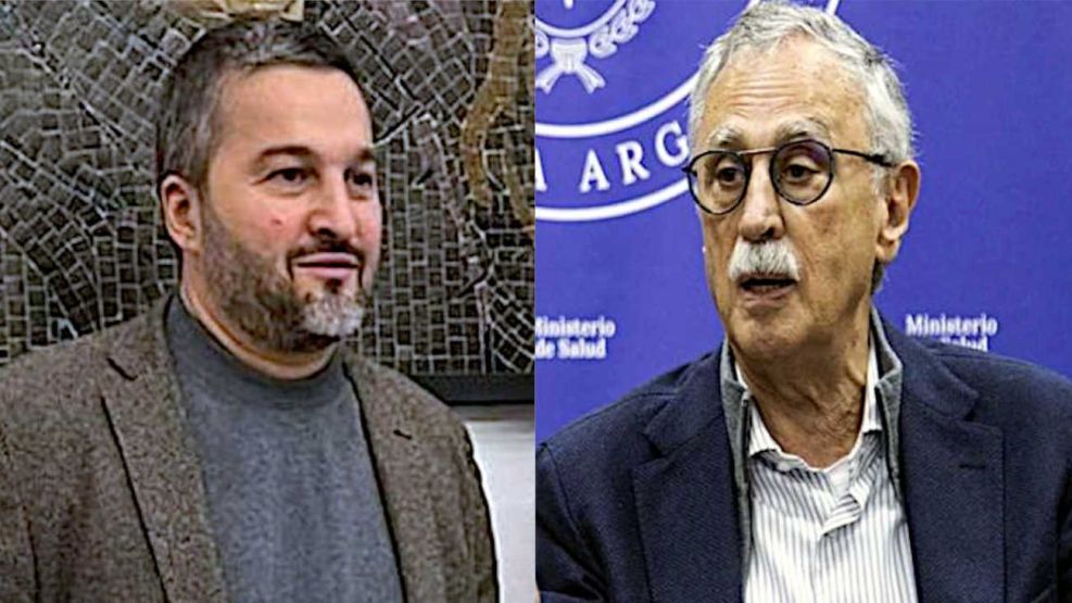 Ariel García Furfaro y el ministro de salud Lugones 20250814