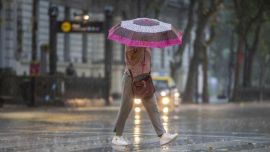 Diluvió en el AMBA: paró la lluvia, pero se mantiene la alerta amarilla por tormentas y ráfagas