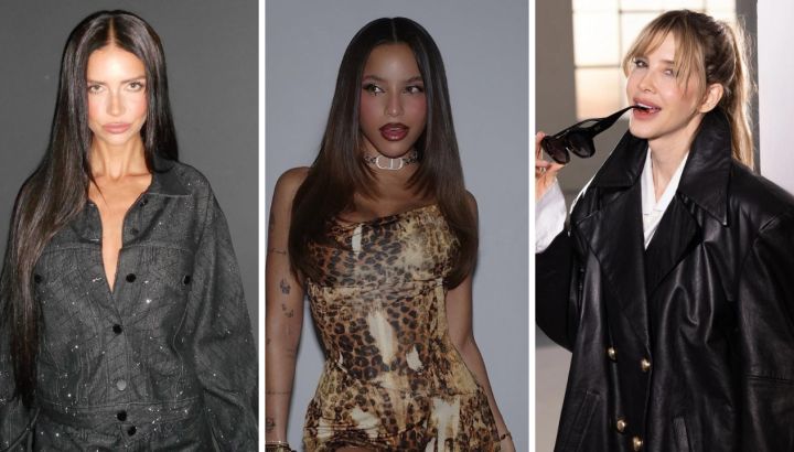 Emilia Mernes, Zaira Nara y Guillermina Valdés imponen el total black como el look definitivo de la temporada