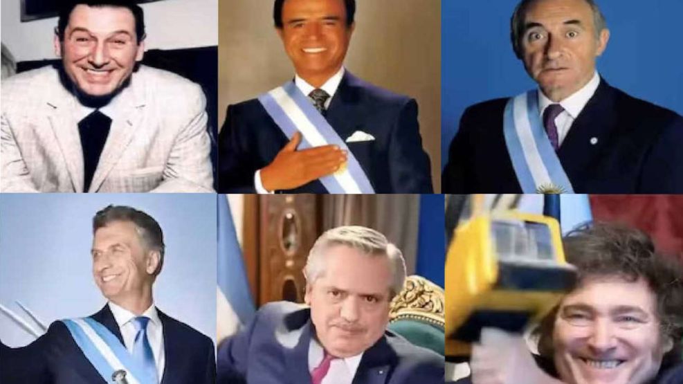 Un japonés hizo un video de todos los presidentes argentinos 20250815