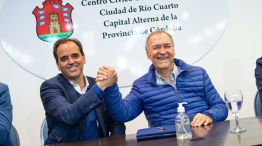 Juan Manuel Llamosas y Juan Schiaretti