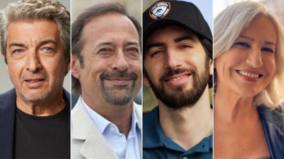 Ricardo Darín, Guillermo Francella, Santiago Korovsky y Mercedes Morán 