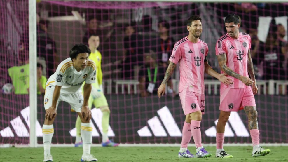 Messi volvió tras la lesión en Inter Miami.