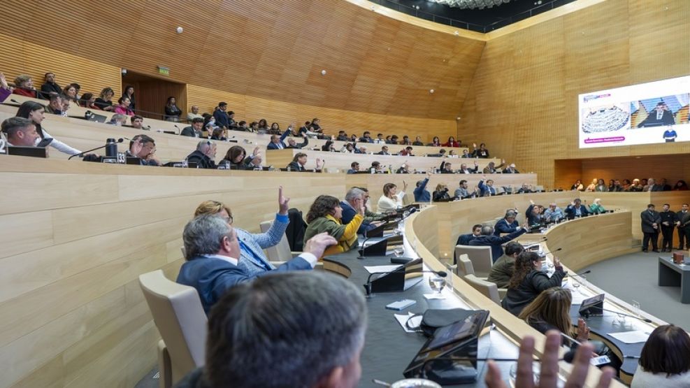 Voto oficialista en sesión 