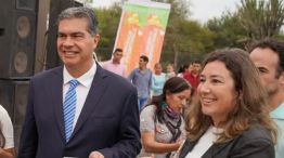 Jorge Capitanich y Marta Soneira. 