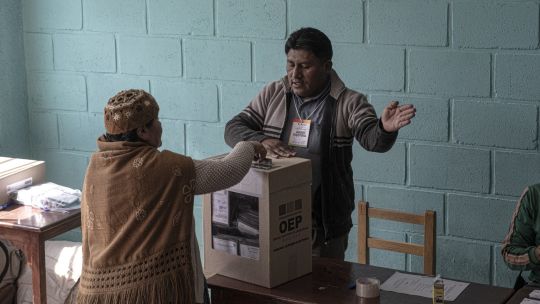 Voters end two decades of socialist rule in Bolivia