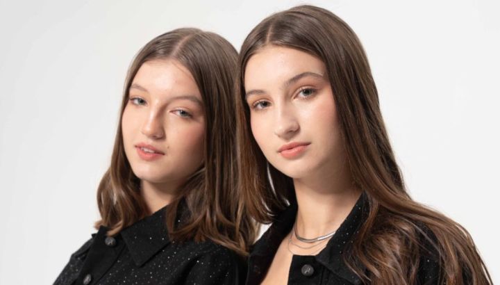 Exclusivo CARAS: Todas las fotos del debut como modelos de Indiana y Allegra, las hijas de Nicole Neumann
