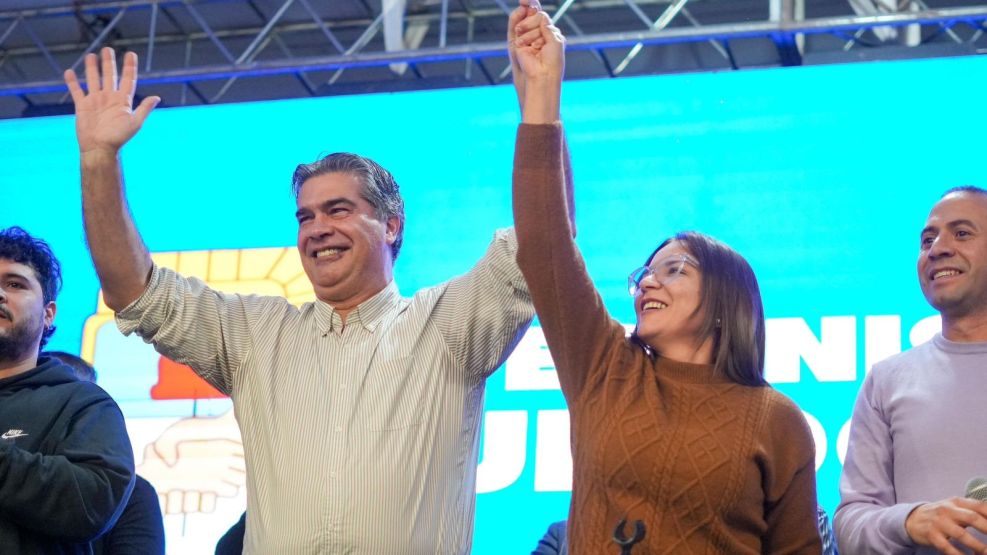 Jorge Capitanich y Magda Ayala