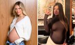 Duelo de looks entre Eva Bargiela y Cami Homs: cómo llevar un outfit abrigado y en tendencia con pancita