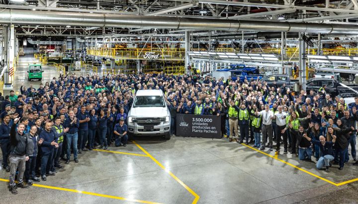 Ford celebra récord histórico con 3.500.000 autos fabricados en Pacheco