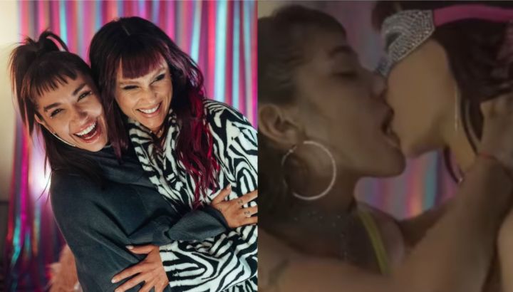 La reacción de María Becerra y Valentina Zenere a su escena hot en la serie En el Barro: "Es fuertísimo"