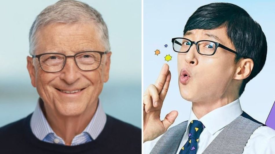 Bill Gates y Yoo Jae Suk