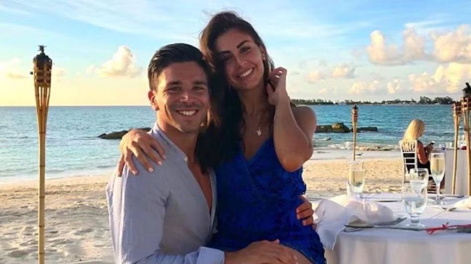 Giovanni Simeone y Giulia Coppini