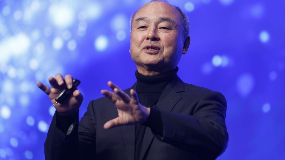 Masayoshi Son Speaks at Softbank World Event