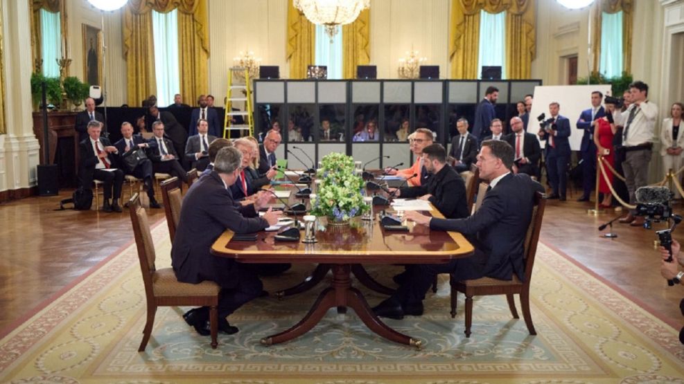 Donald Trump Volodimir Zelenski  