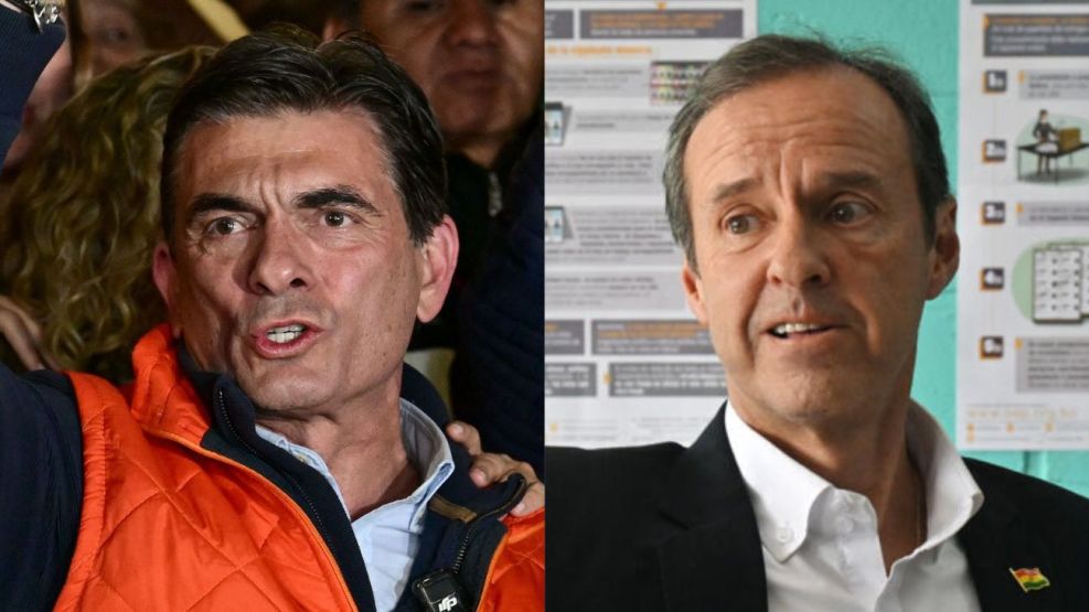 Rodrigo Paz Pereira y Jorge 'Tuto' Quiroga disputarán el balotaje en Bolivia el próximo 19 de octubre