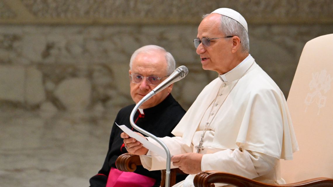 El Papa León XIV pidió “no acostumbrarse a la guerra” y llamó a la ...