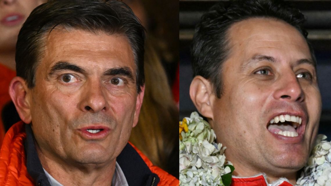 Rodrigo Paz and Edman Lara.