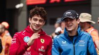 Franco Colapinto y Charles Leclerc