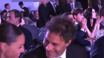 Pampita, Martín Pepa y Roberto García Moritán