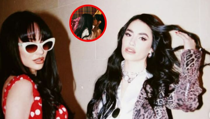El beso entre Lali Espósito y La Joaqui que revolucionó la red: "El sueño de todas"