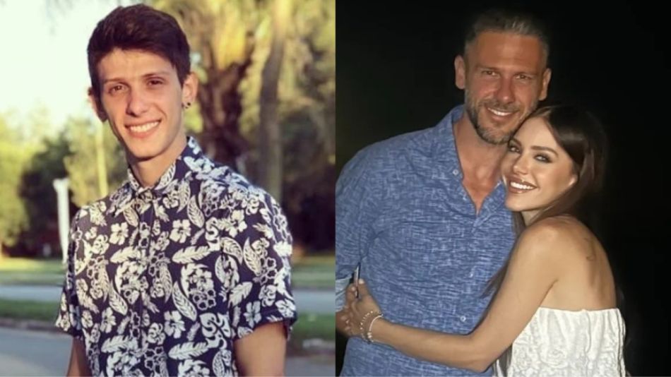 Facundo Bono, Martín Demichelis y Evangelina Anderson