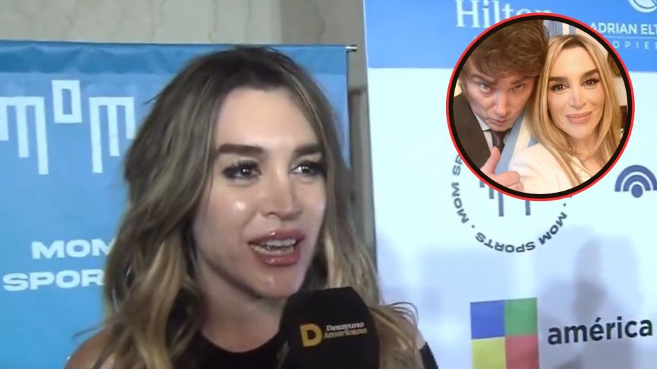 Fátima Florez y Javier Milei