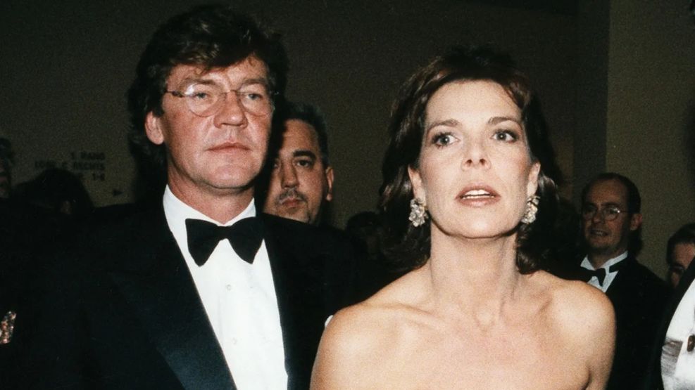 Carolina de Mónaco y su último esposo, Ernesto de Hannover