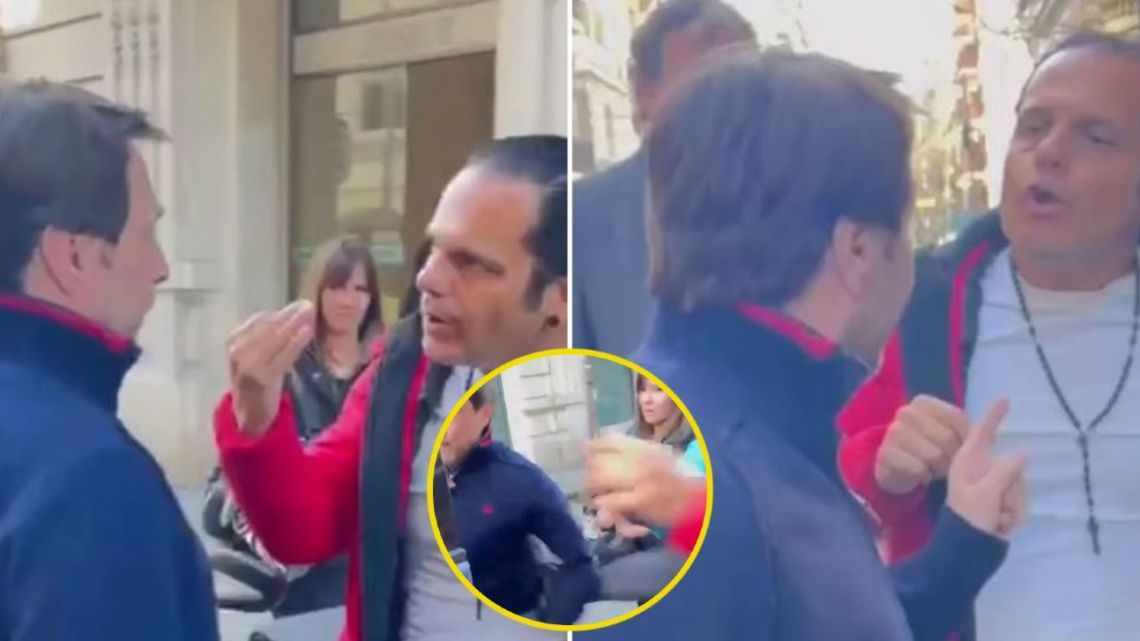 Así fue la violenta agresión del sindicalista Marcelo Peretta a Eduardo Feinmann a la salida de Radio Mitre | Exitoina