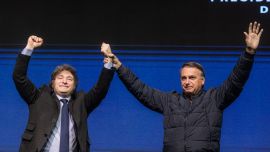 Javier Milei y los Bolsonaro: reafirmación de apoyo, intercambio de halagos y enfrentamiento con Lula Da Silva