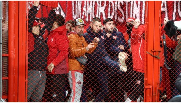 Independiente disturbios