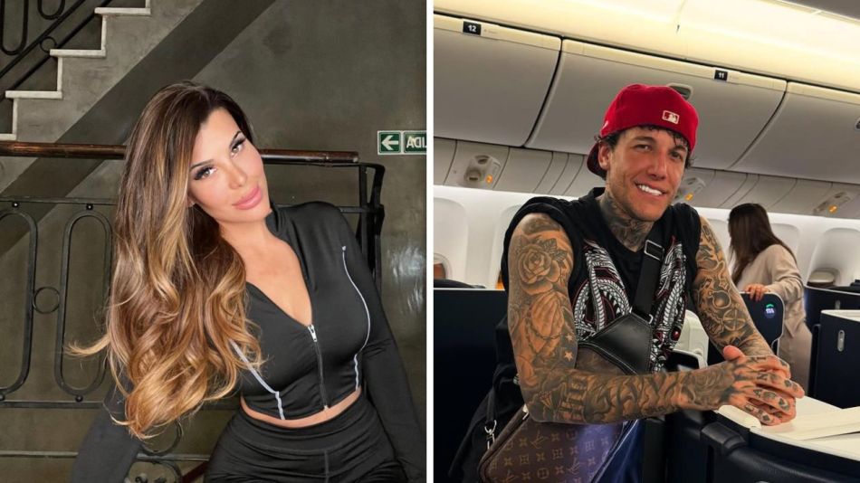 Charlotte y Alex Caniggia
