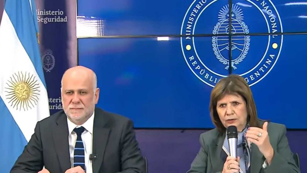 Bullrich se reúne con el ministro del Interior de Chile 20250821