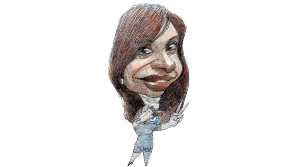 Cristina Kirchner, por Pablo Temes