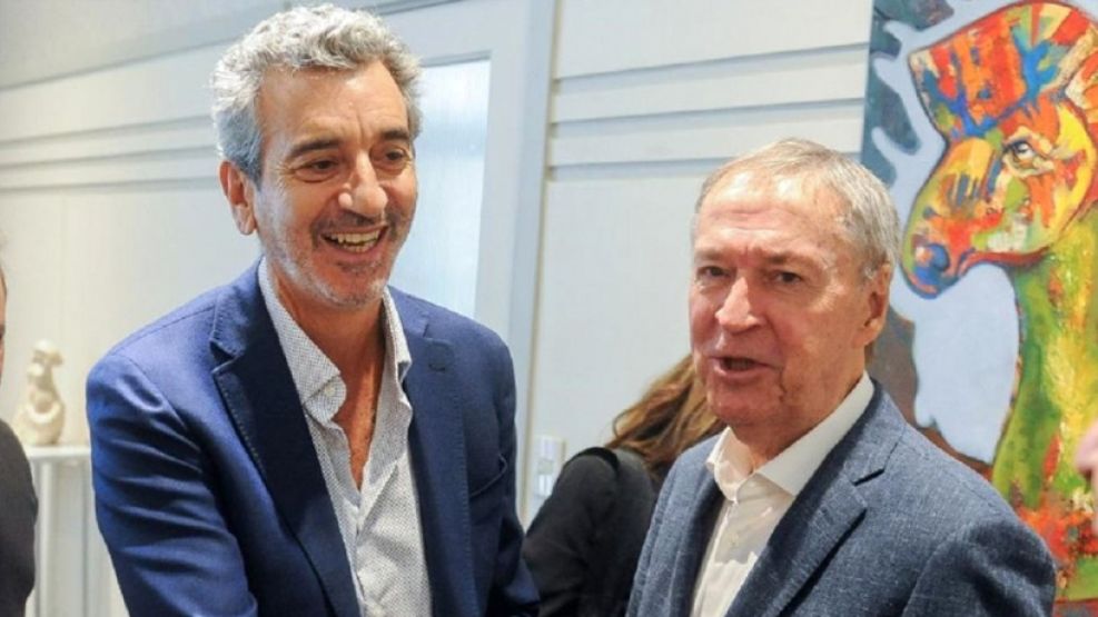 Florencio Randazzo y Juan Schiaretti