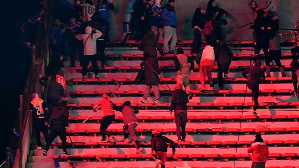 Incidentes entre Independiente y U. de Chile