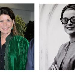 Carolina de Mónaco y Grace Kelly