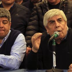 Hugo y Pablo Moyano | Foto:Cedoc