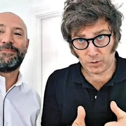 Spagnuolo y Milei | Foto:Cedoc