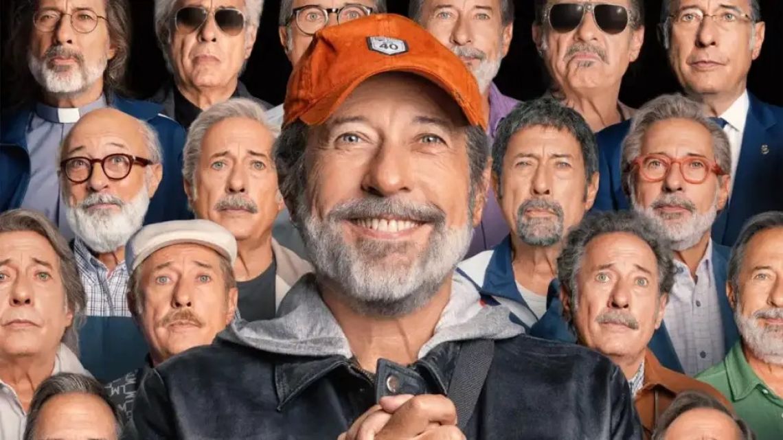 Actor Guillermo Francella takes on 16 different characters in his latest film, 'Homo Argentum.'