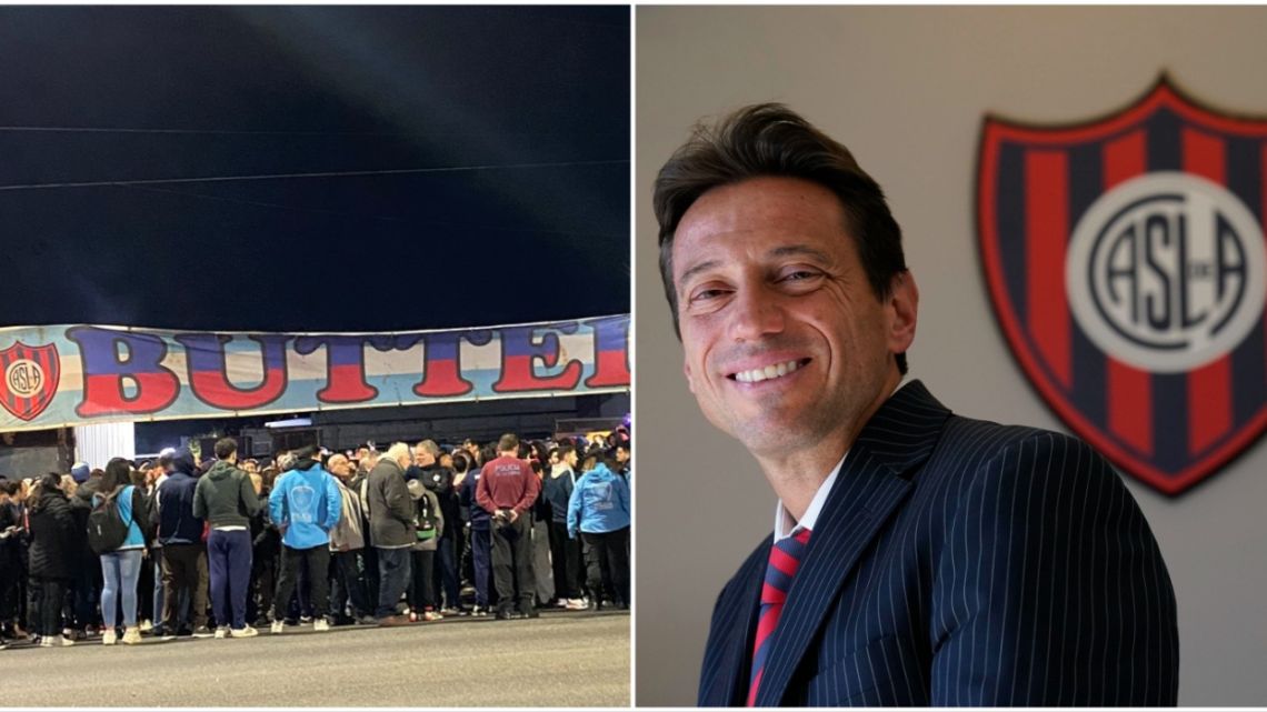 San Lorenzo volvió a estallar contra Marcelo Moretti con una marcha ...