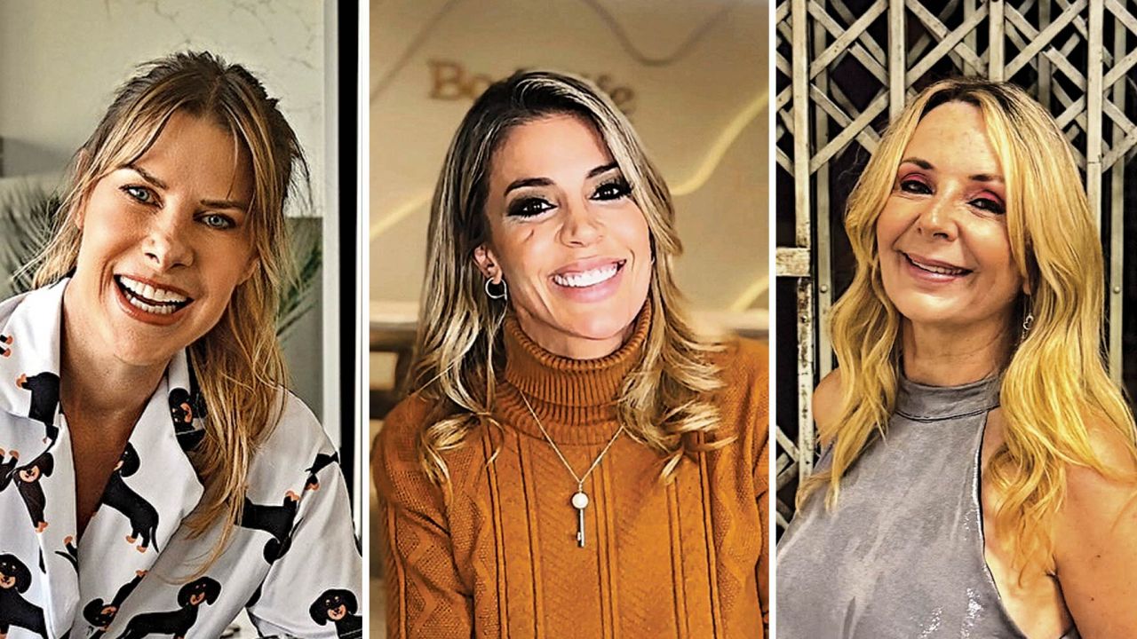 Karen Reichardt , Virginia Gallardo y Evelyn Von Brocke, de la televisión a las urnas sin escalas, ni promesas de campaña. | Foto:Cedoc