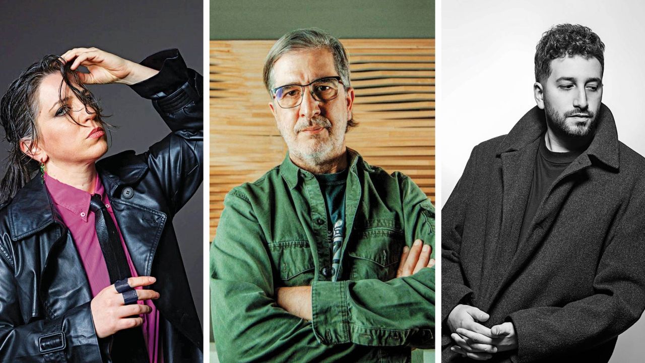 Lucy Patané, Fabián "Tweety" González y Nico Cotton, levantan la bandera de los nuevos sonidos y géneros de la música nacional. | Foto:Cedoc