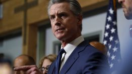 El gobernador de California, Gavin Newsom