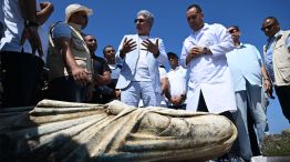 Ruinas descubiertas en Alejandría Egipto 22082025