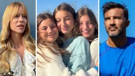 Nicole Neumann, Indiana Cubero, Allegra Cubero, Sienna Cubero, Fabian Cubero