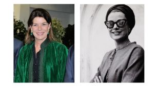 Carolina de Mónaco y Grace Kelly