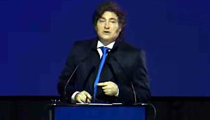 JAVIER MILEI EN LA BOLSA DE COMERCIO DE ROSARIO 20250822