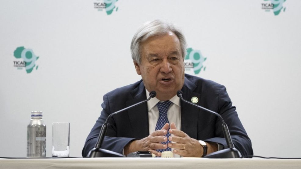 El secretario general de la ONU, António Guterres