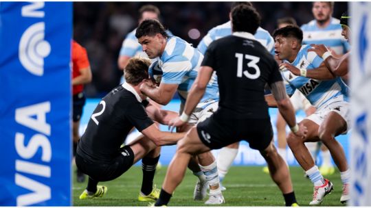 Los Pumas vs. All Blacks, por la segunda jornada del Rugby Championship 2025
